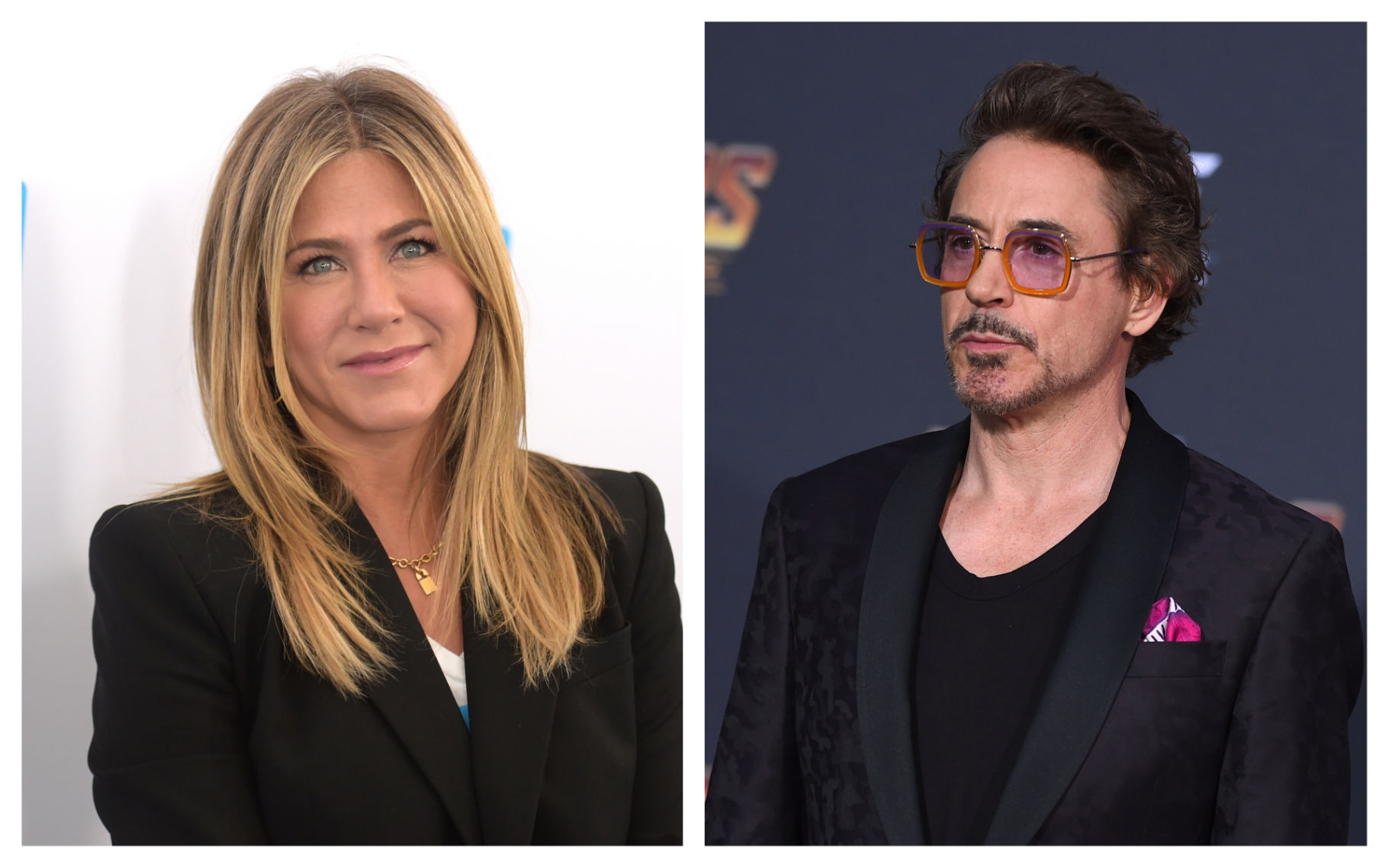 3. Jennifer Aniston and Robert Downey Jr.